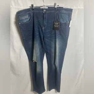 Modern Culture Flex Luxury Stretch Men's Jeans Dark Hollow Wash 44x32 NWT